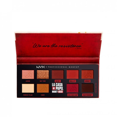 LIMITED EDITION: NYX Pro Makeup La Casa De Papel Color Palette